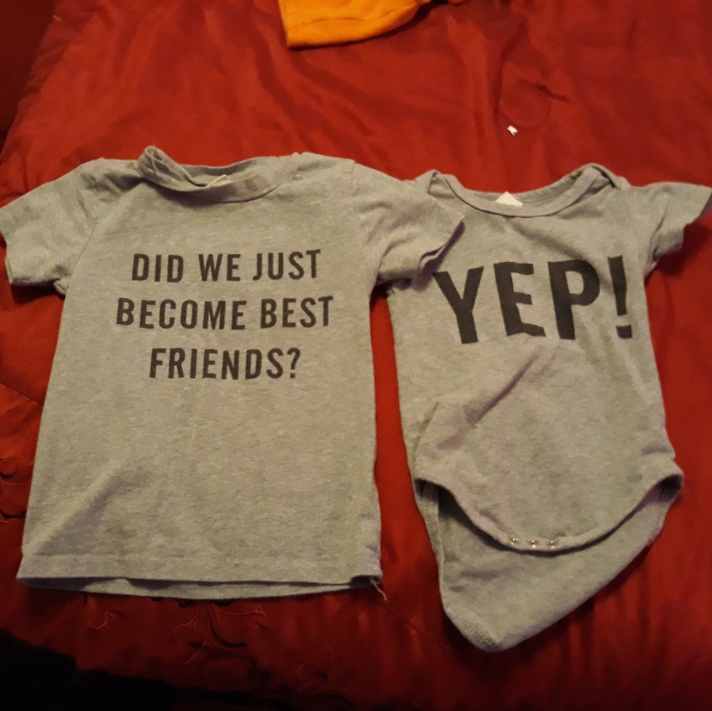 Matching  shirts